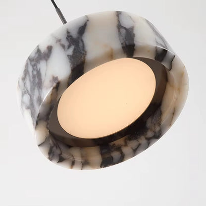 Arvix Marble Stone Hanging Pendant Light