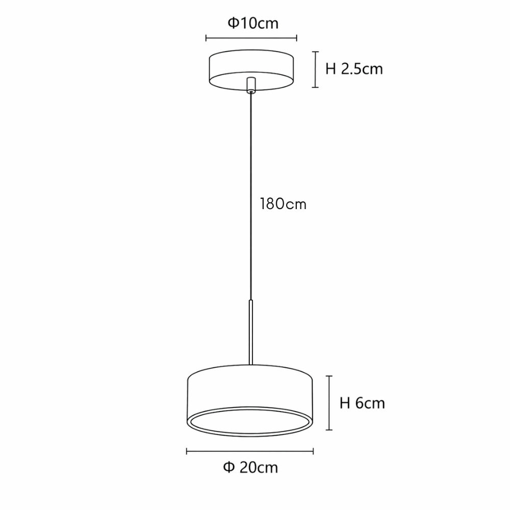 Arvix Marble Stone Hanging Pendant Light