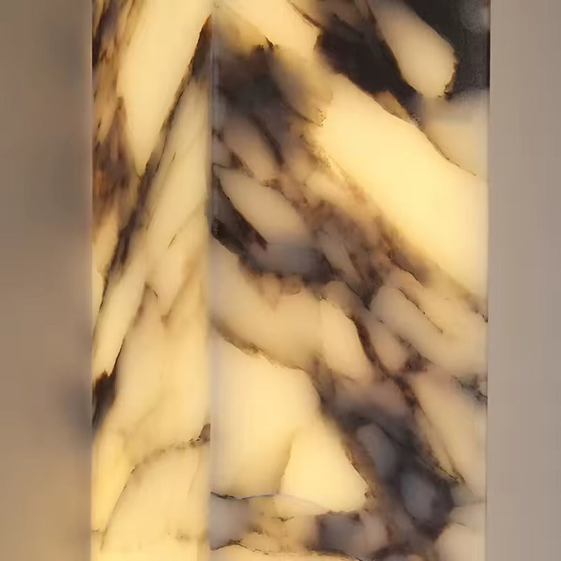 Arvix Marble Cuboid Wall Light