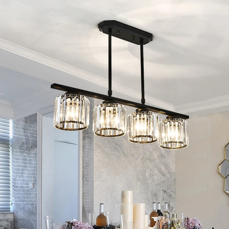 Vintara Glass Island Chandelier