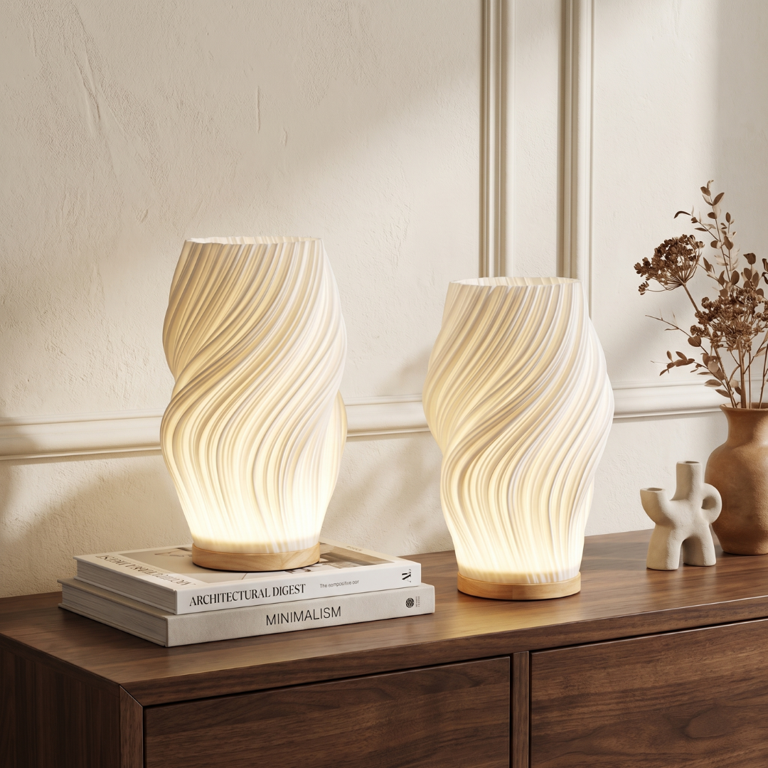 Odella Sculpted Table Lamp
