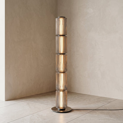Solvane Glass Floor Lamp