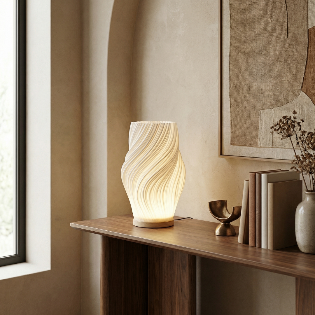 Odella Sculpted Table Lamp
