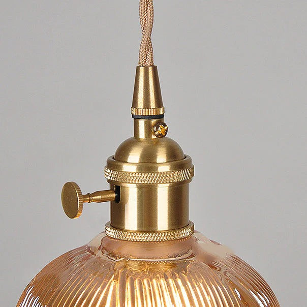 Loras Flower Blossom Glass Pendant Light
