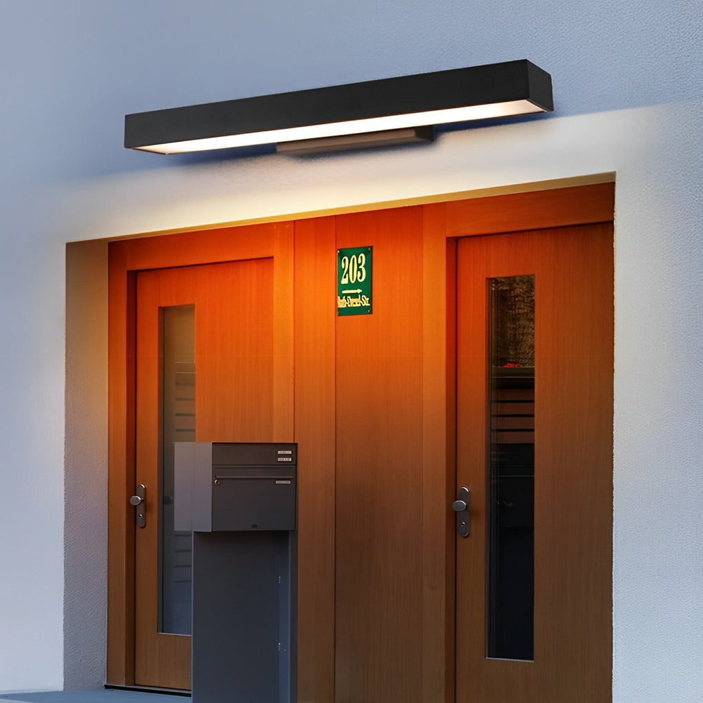 Outdoor Rectangle Wall Light