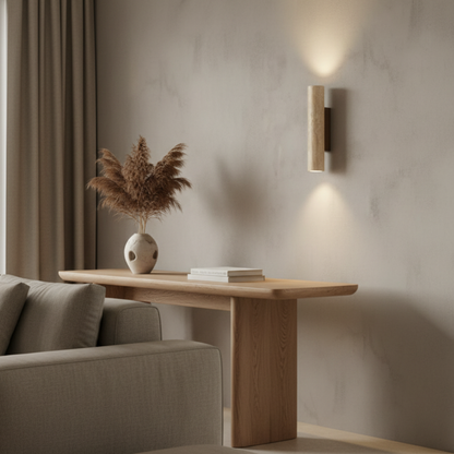 Siya Travertine Wall Sconce