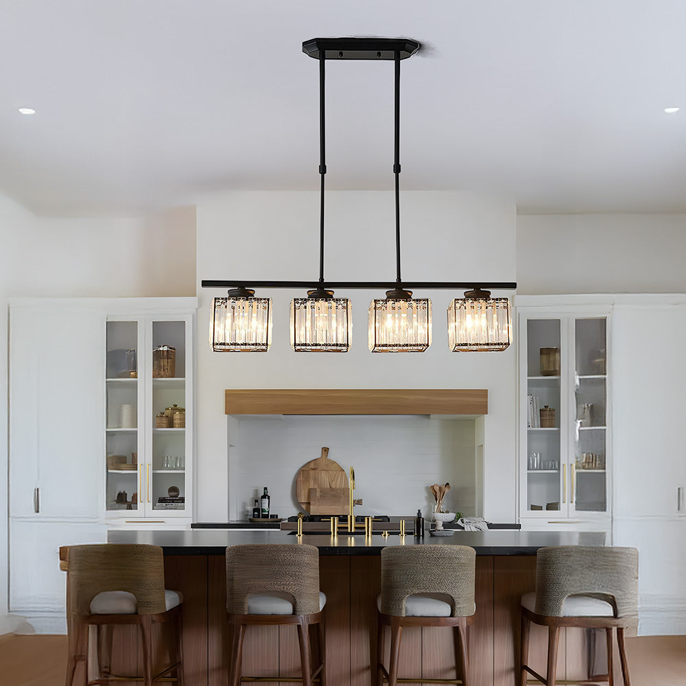 Vintara Glass Island Chandelier