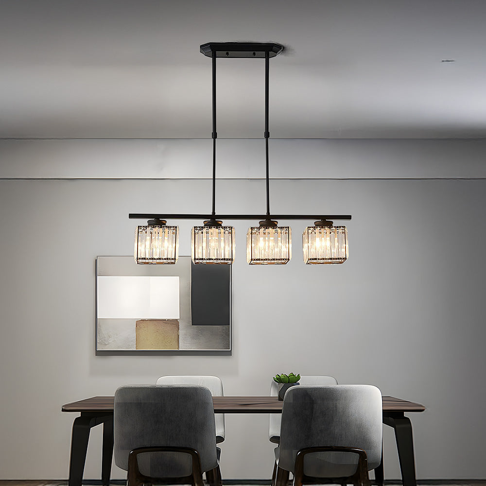 Vintara Glass Island Chandelier