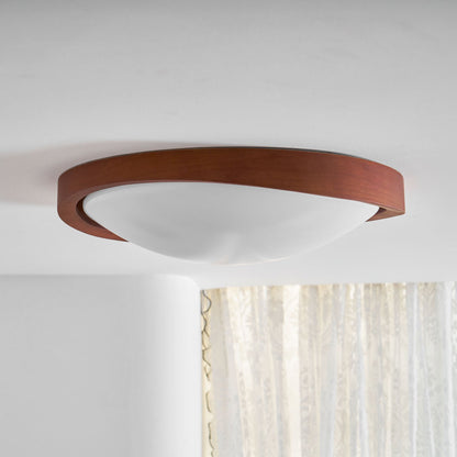 Aurenza Walnut Ceiling Light