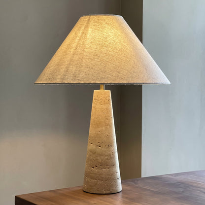 Maren Travertine Table Lamp