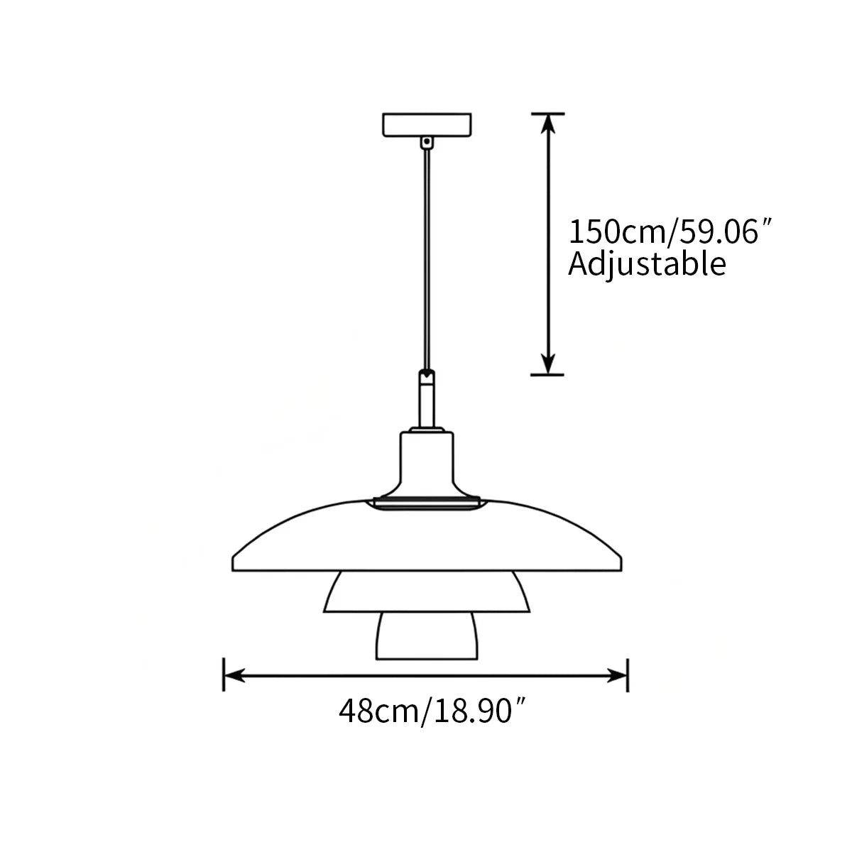 Elowen Glass Pendant Light
