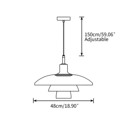 Elowen Glass Pendant Light