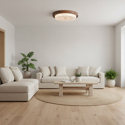Evonne Ripple Glass Ceiling Light