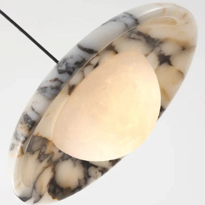 Arvix Round Marble Pendant Light