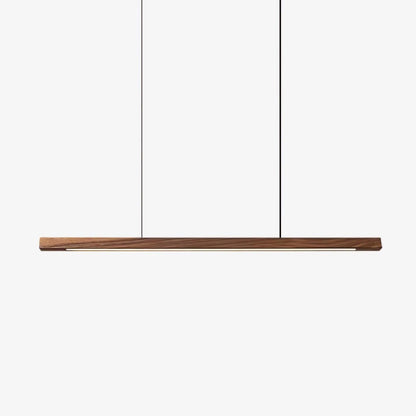 Eldran Linear Wooden Pendant Light
