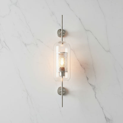 Lorienne Modern Glass Wall Light