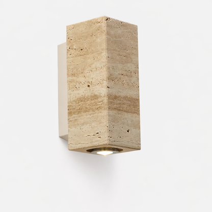 Siya Travertine Stone Wall Light