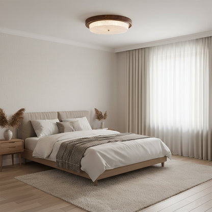 Evonne Ripple Glass Ceiling Light