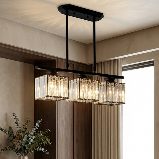 Vintara Glass Island Chandelier