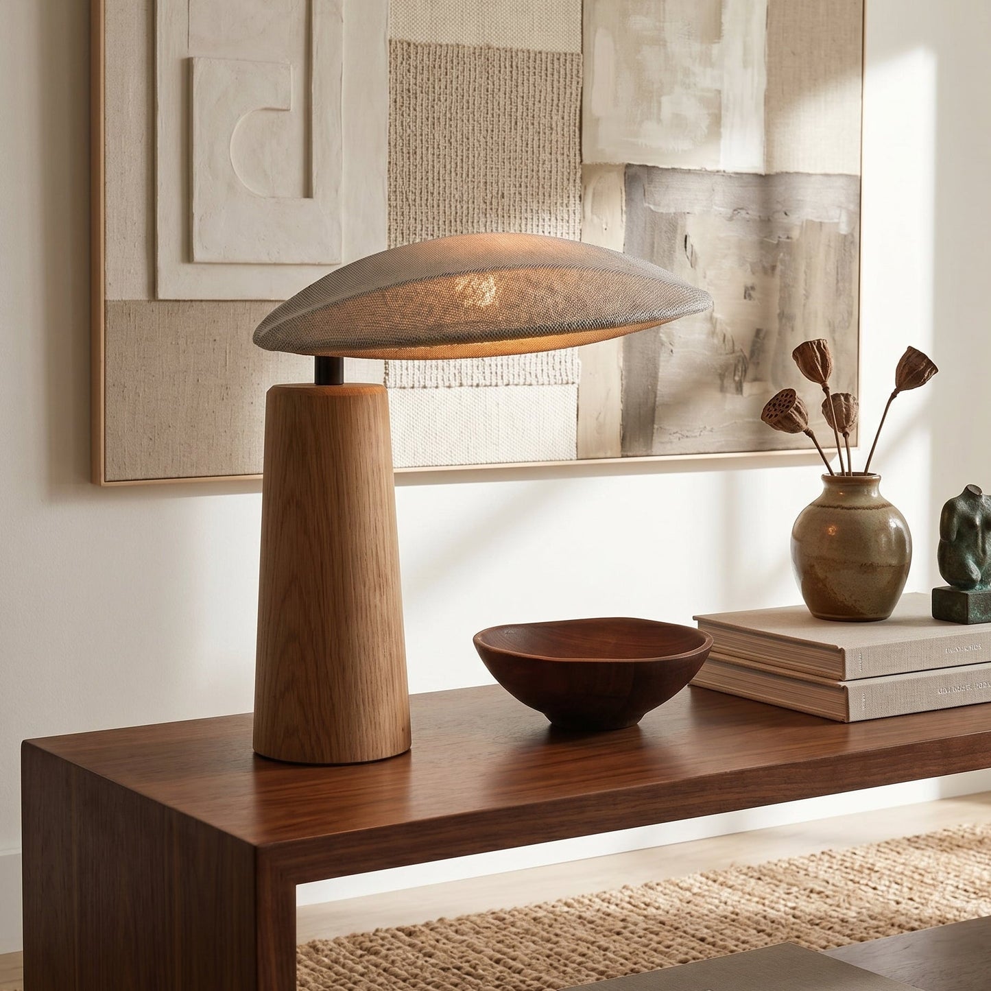 Sorelle Wooden Table Lamp