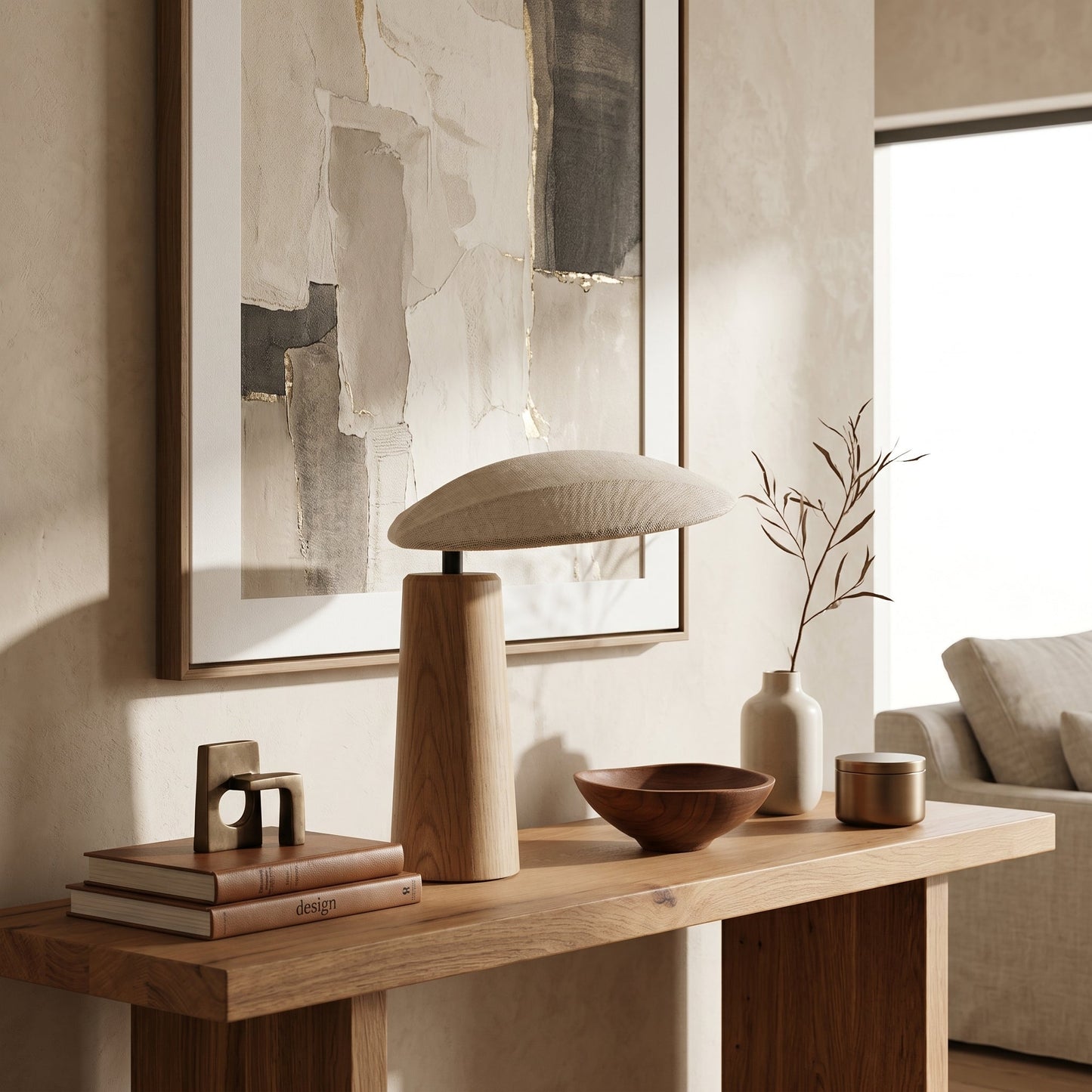 Sorelle Wooden Table Lamp