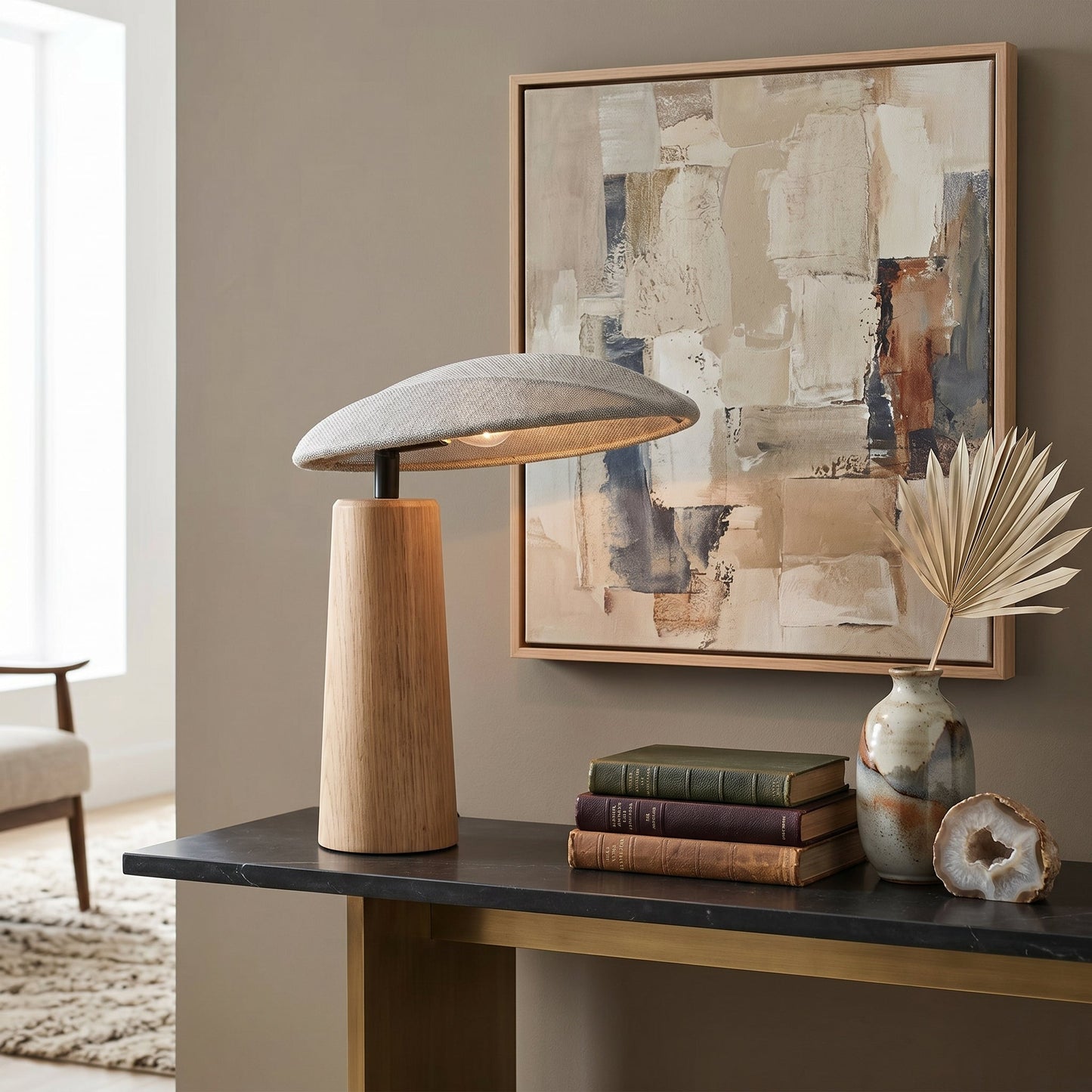 Sorelle Wooden Table Lamp
