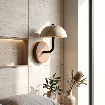 Siya Travertine Wall Lamp