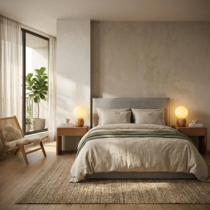 Novera Wooden Globe Table Lamp