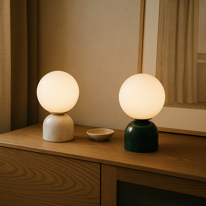 Novera Marble Table Lamp