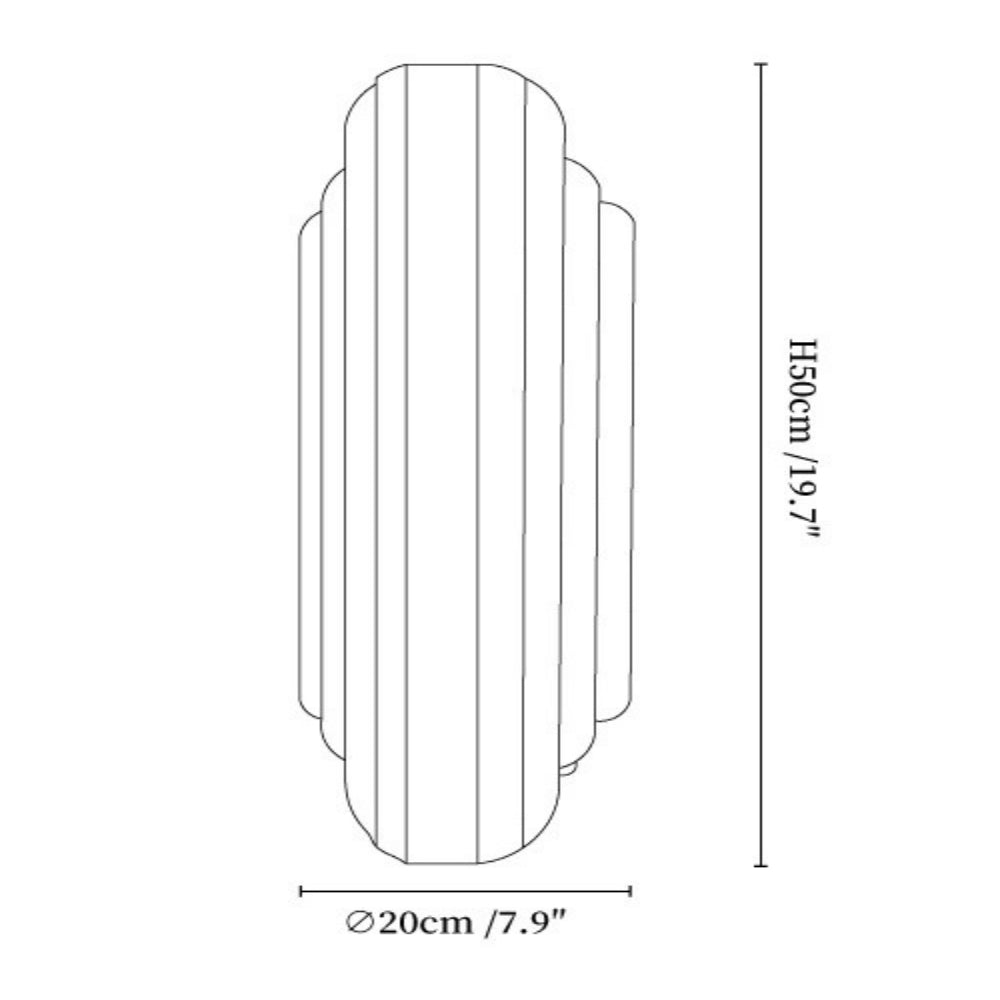 Arvix Alabaster Wall Sconce Light