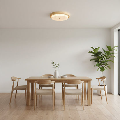 Evonne Ripple Glass Ceiling Light