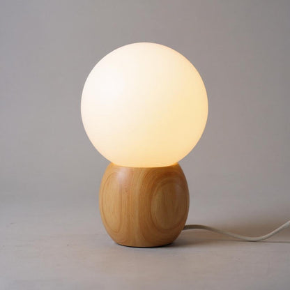 Novera Wooden Globe Table Lamp