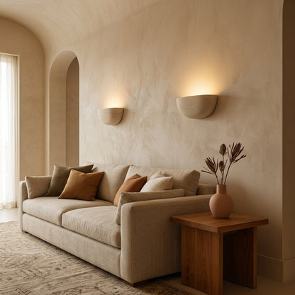 Siya Travertine Wall Light
