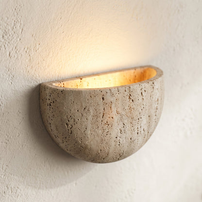 Siya Travertine Wall Light