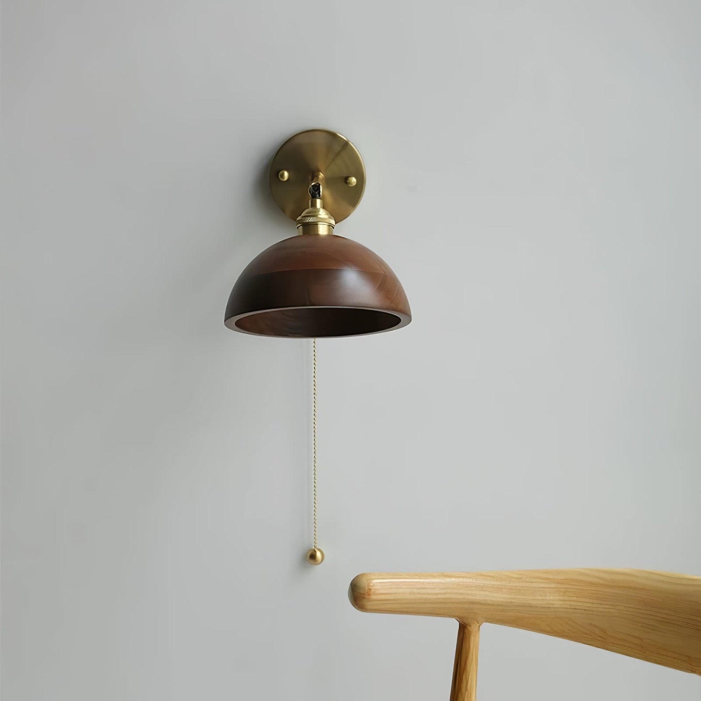 Brinley Wood Wall Light