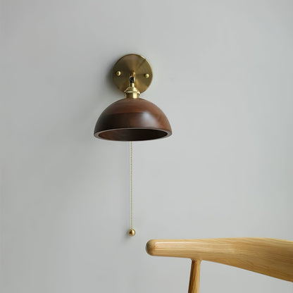 Brinley Wood Wall Light