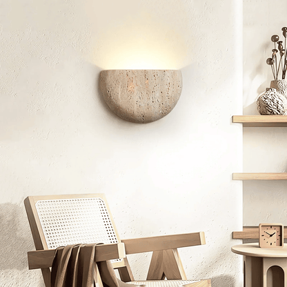 Siya Travertine Wall Light