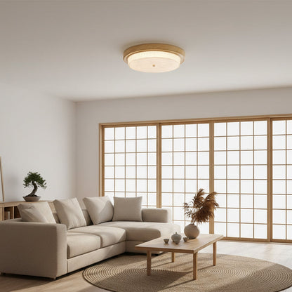 Evonne Ripple Glass Ceiling Light