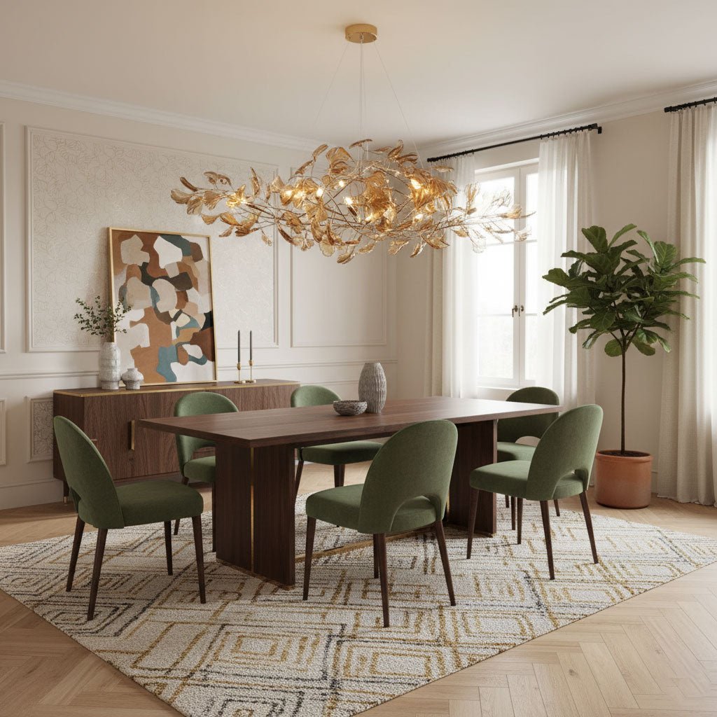 Ginkgo Leaf Chandelier