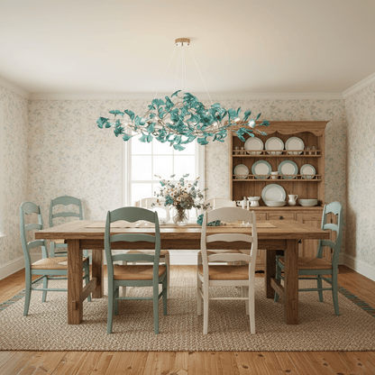 Ginkgo Leaf Chandelier