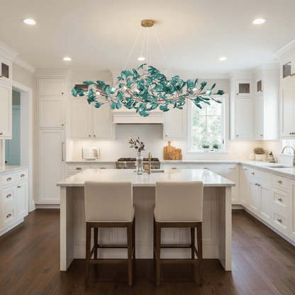 Ginkgo Leaf Chandelier