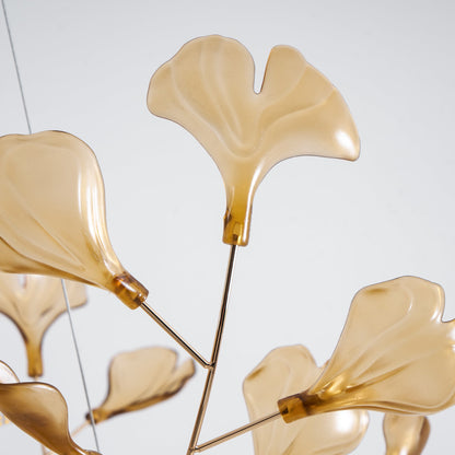 Ginkgo Leaf Chandelier