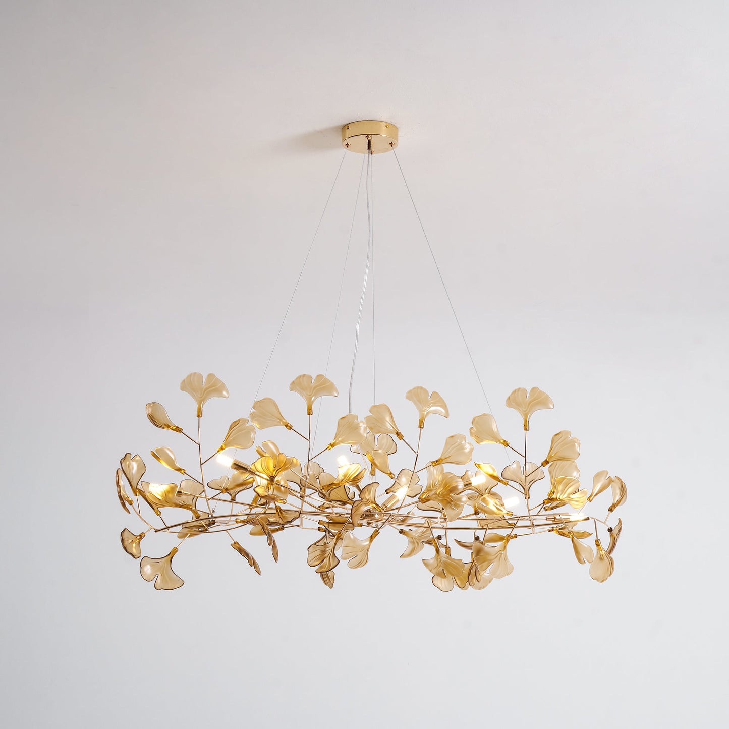 Ginkgo Leaf Chandelier