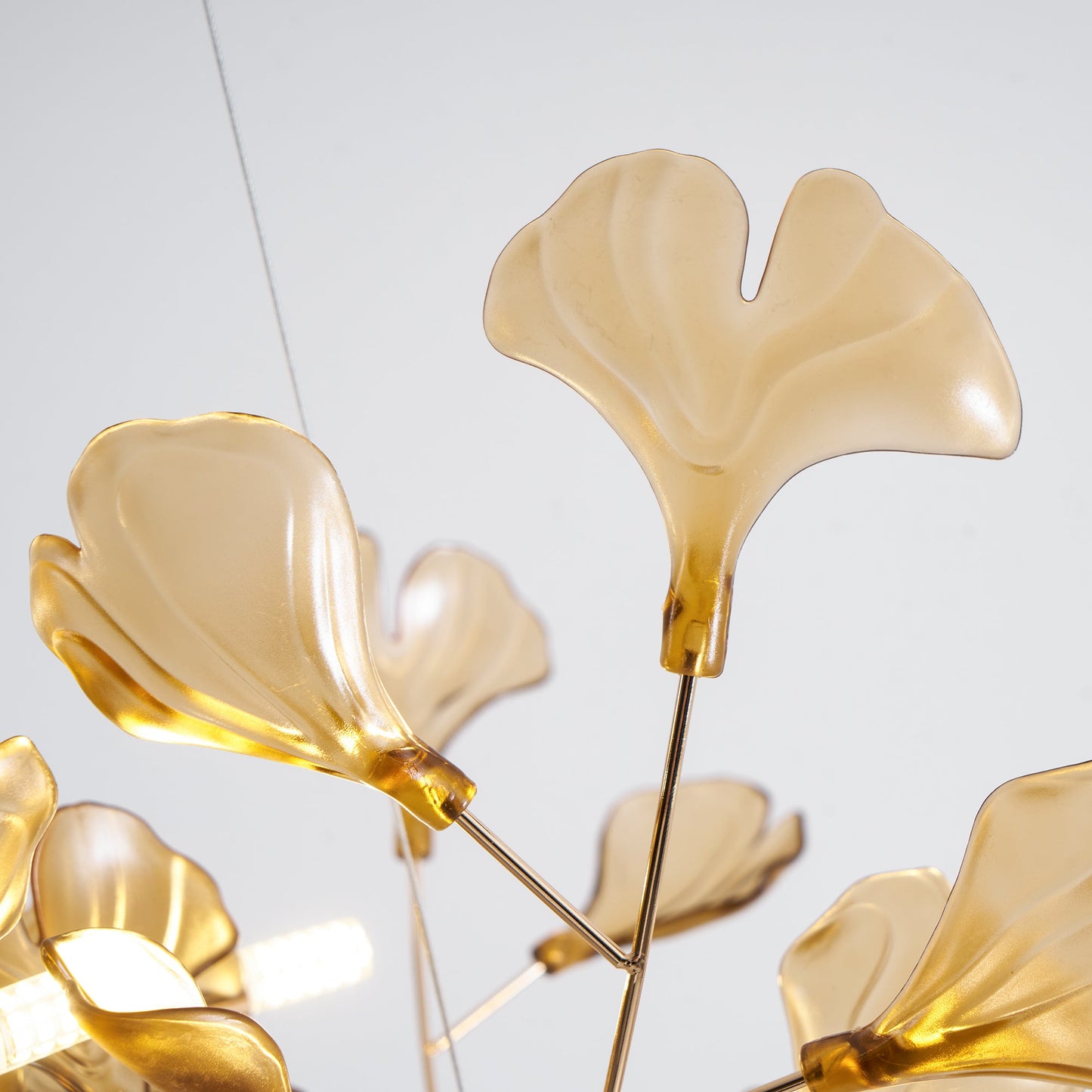 Ginkgo Leaf Chandelier