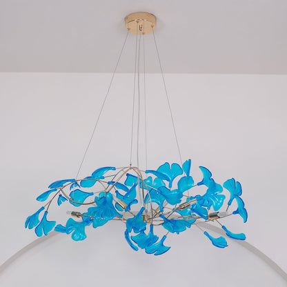 Ginkgo Leaf Chandelier