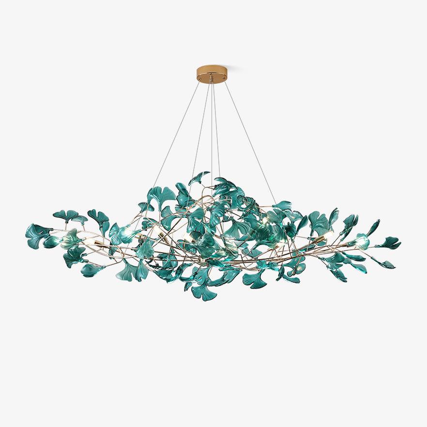 Ginkgo Leaf Chandelier