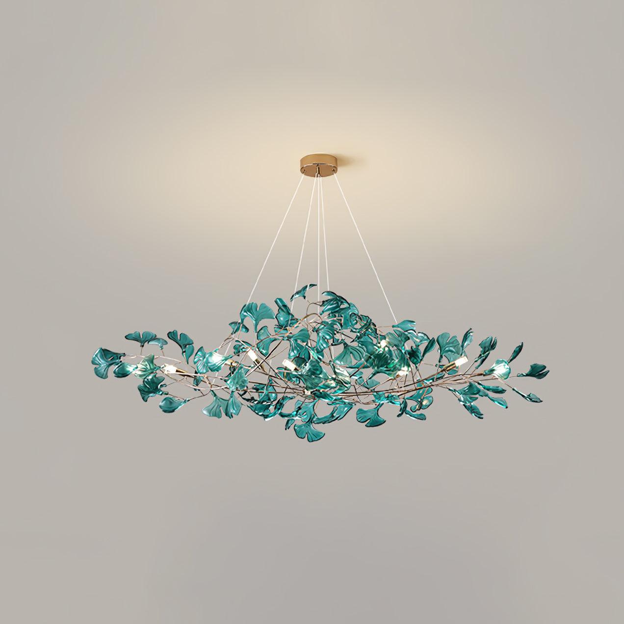 Ginkgo Leaf Chandelier