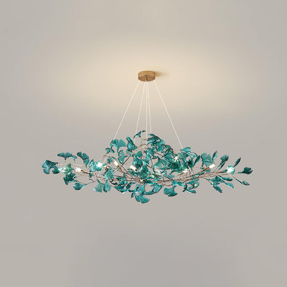 Ginkgo Leaf Chandelier