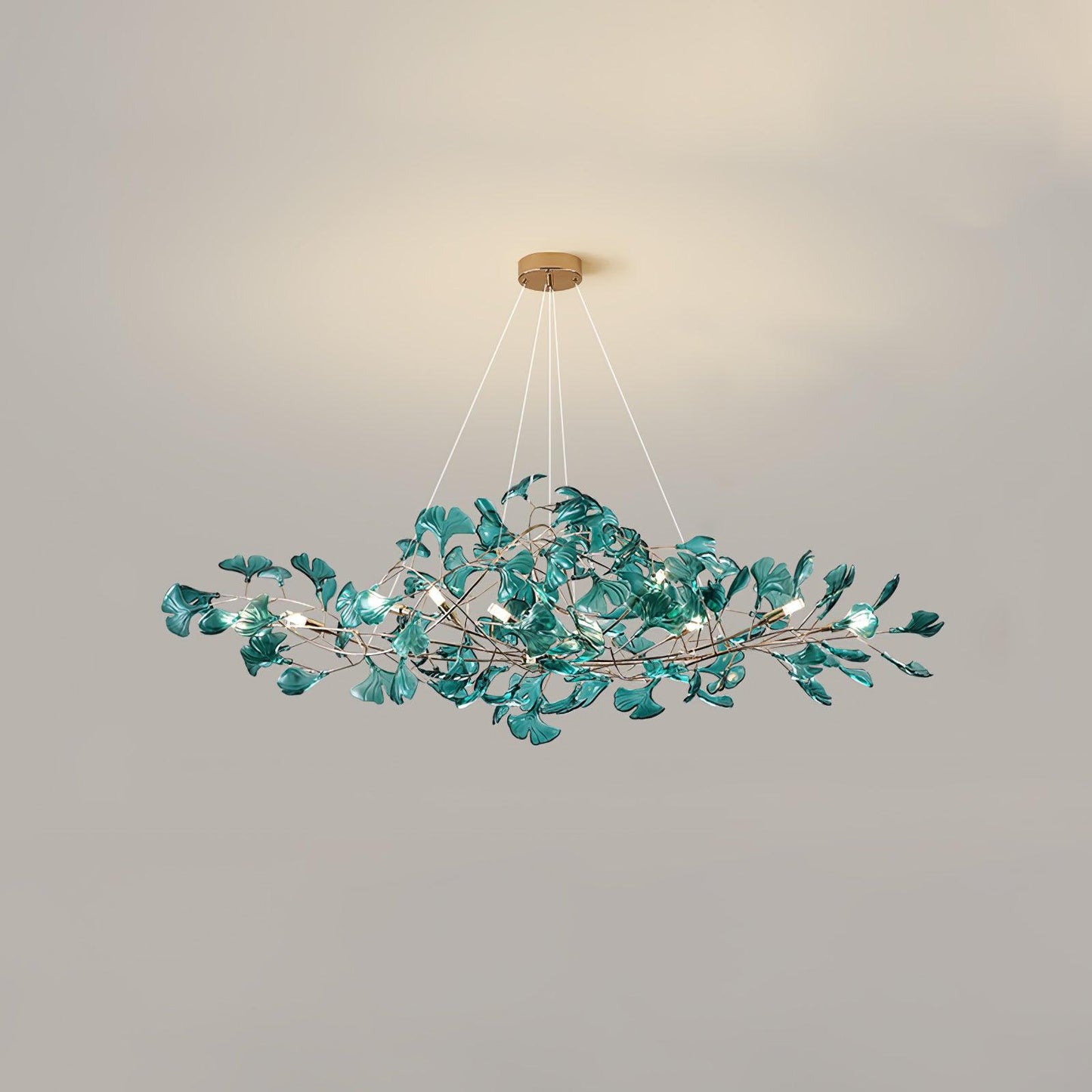 Ginkgo Leaf Chandelier