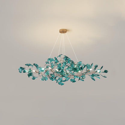 Ginkgo Leaf Chandelier
